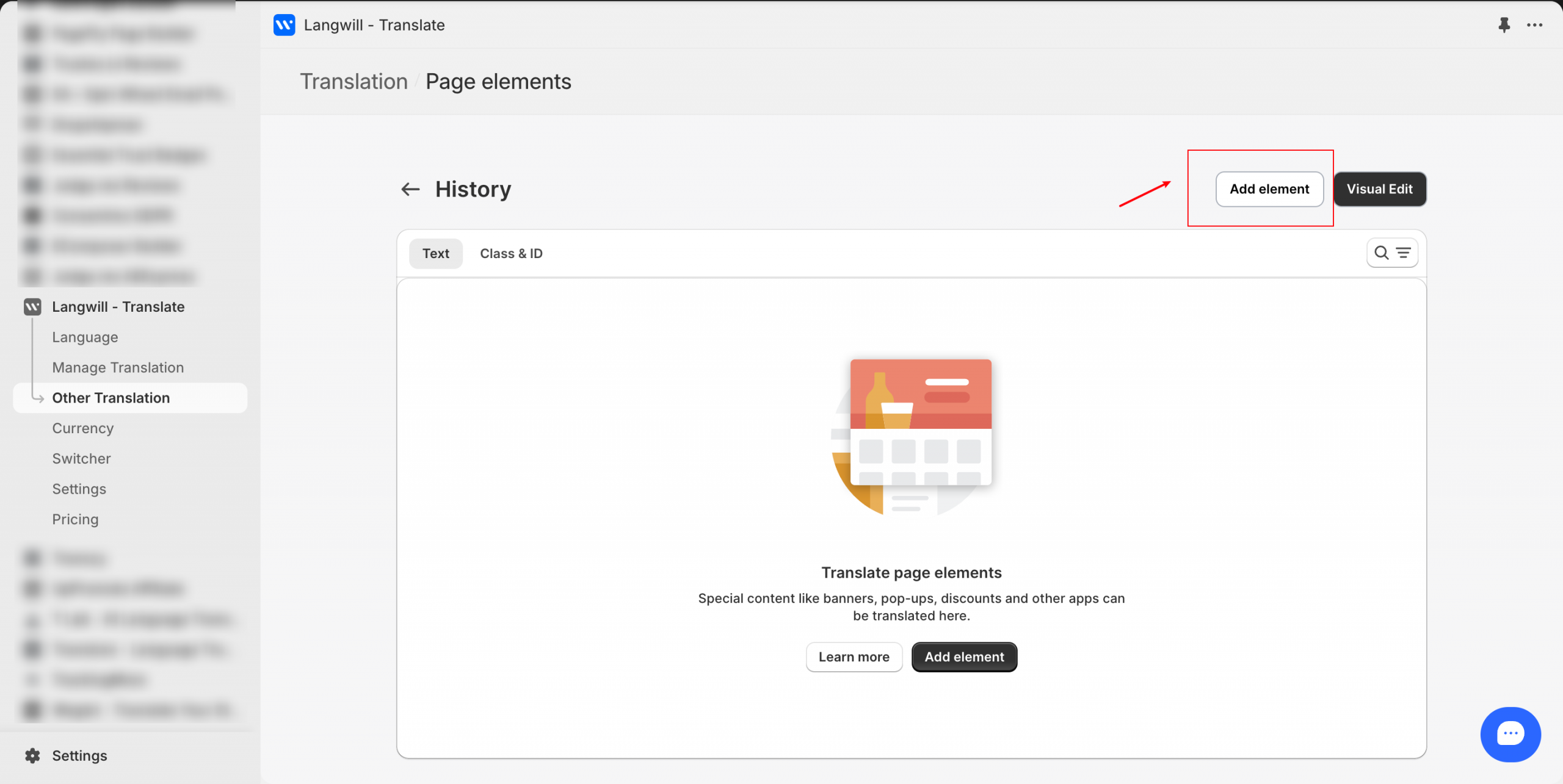 Source Language Selection